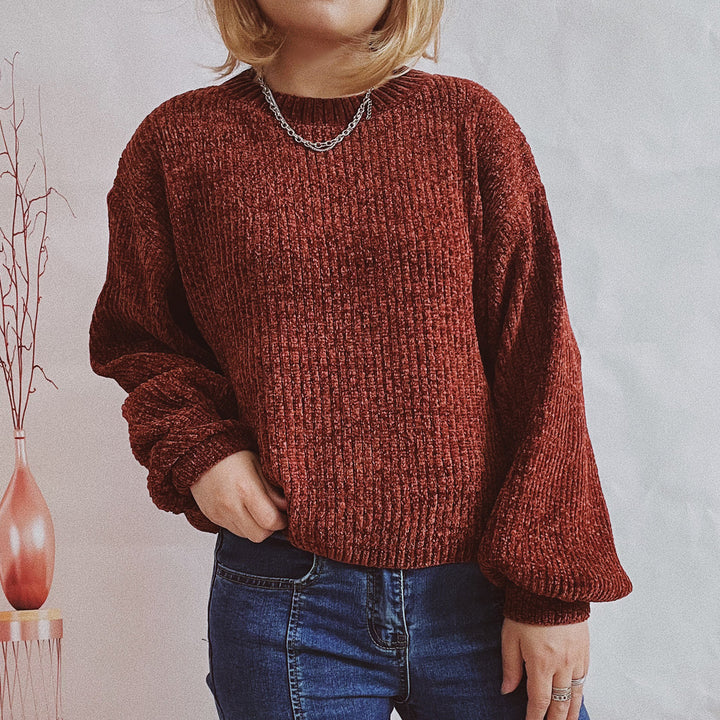Kvinder Oversized Strik Sweater Stilla