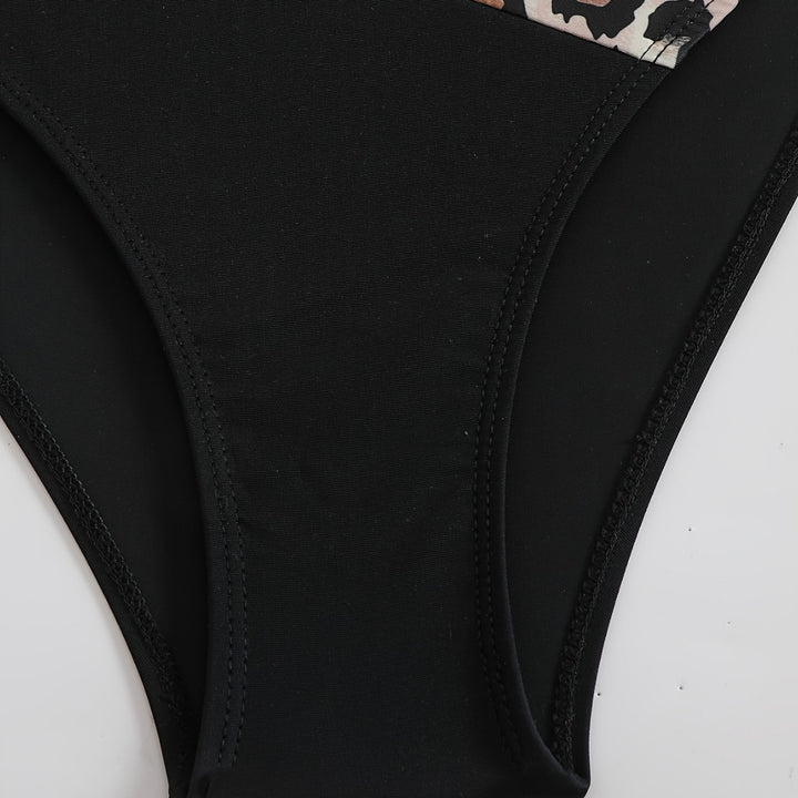 Dame Elegant Bikini-sæt med dyremønster Skovae