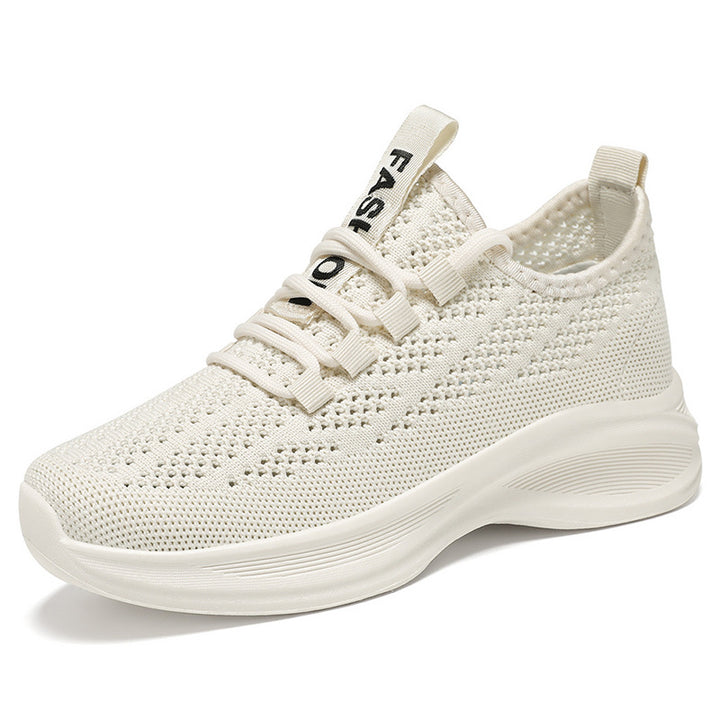 Dame Lettere Fritids sneakers med åndbart overmateriale og dæmpende sål Stilla