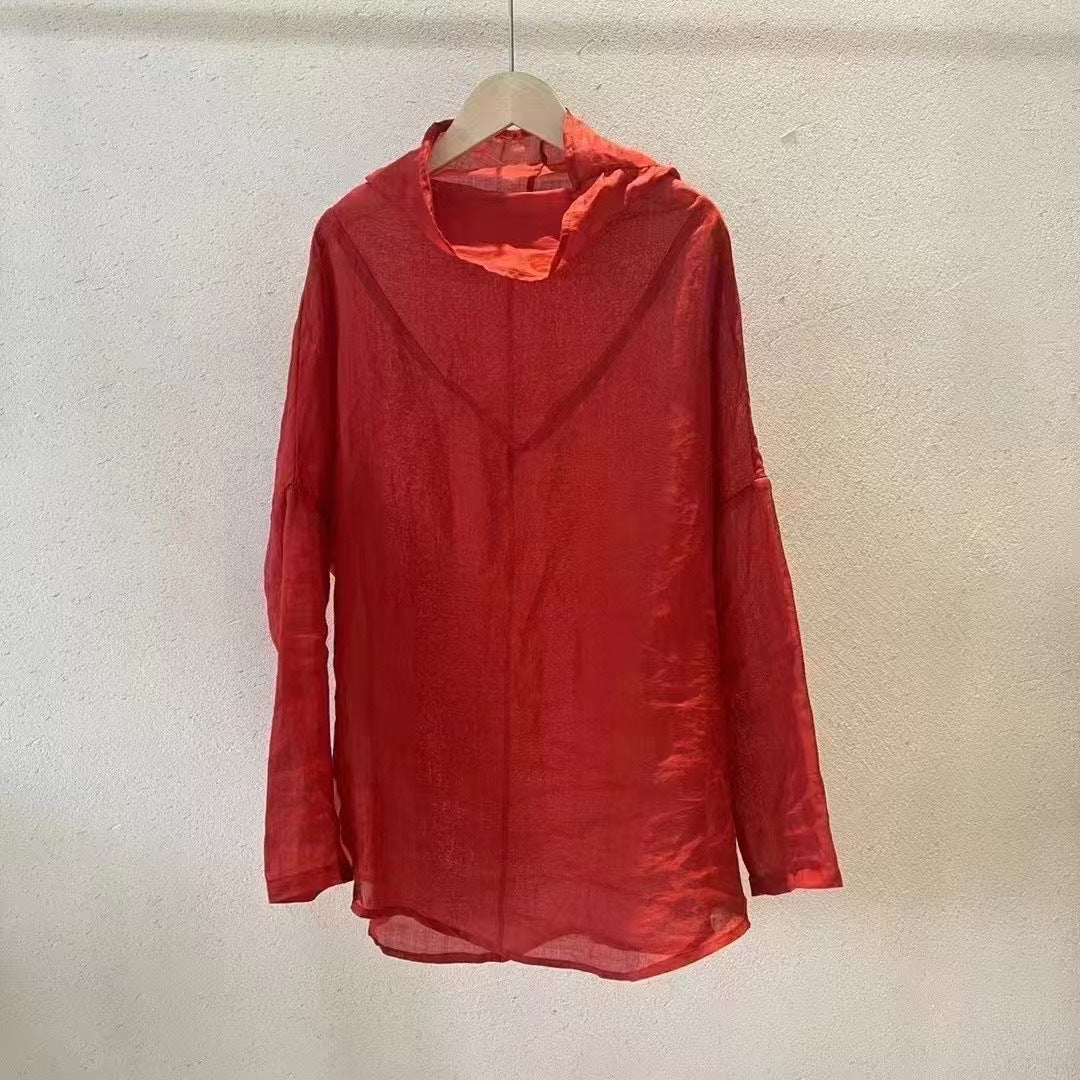Dame Letvægts Komfortabel Hoodie Stilla