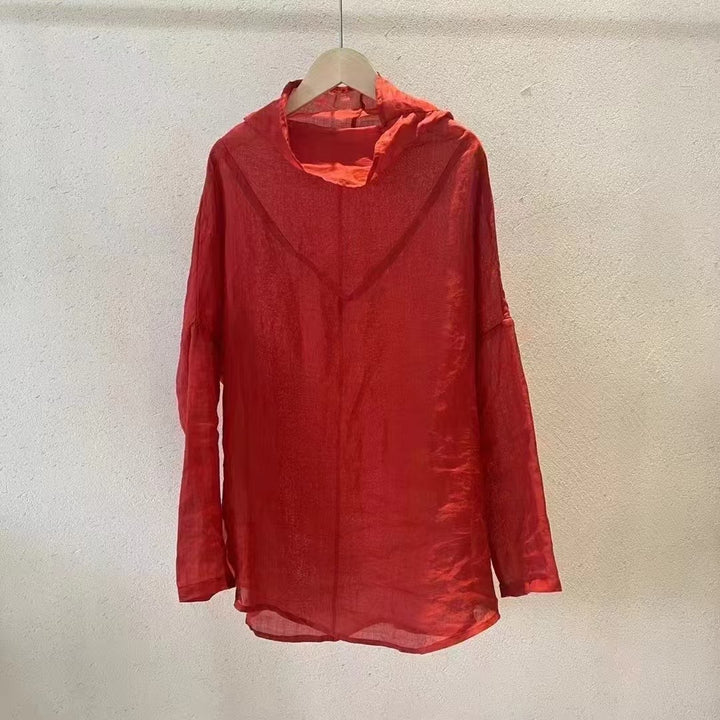 Dame Letvægts Komfortabel Hoodie Stilla