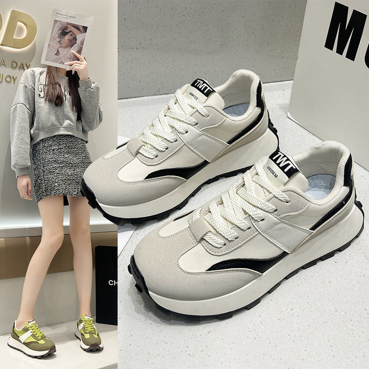 Dame Urban Sneaker med dämpende sål og trendy design Stilla
