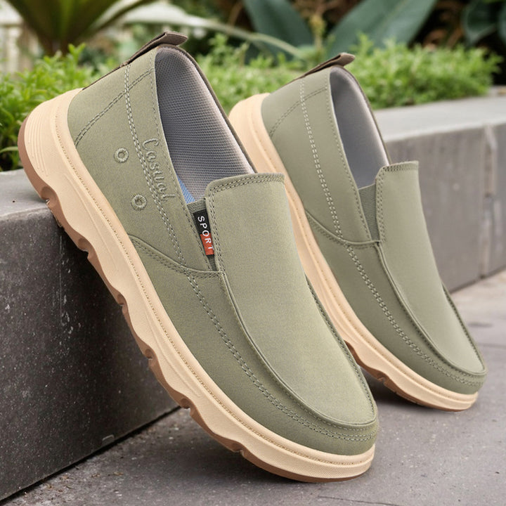Herrer fritid Slip-On sko med skridsikker sål og åndbart overmateriale Stilla