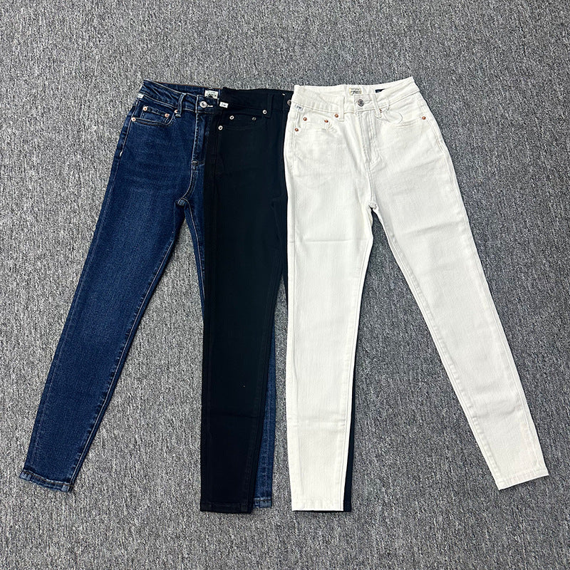 Dame anatomisk skåret Skinny Jeans Stilla