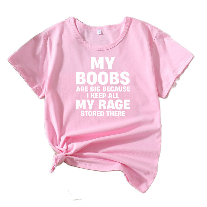Dame Iøjnefaldende Statement Grafik T-Shirt Stilla