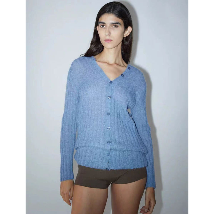 Dame elegant over størrelse cardigan sweater Stilla