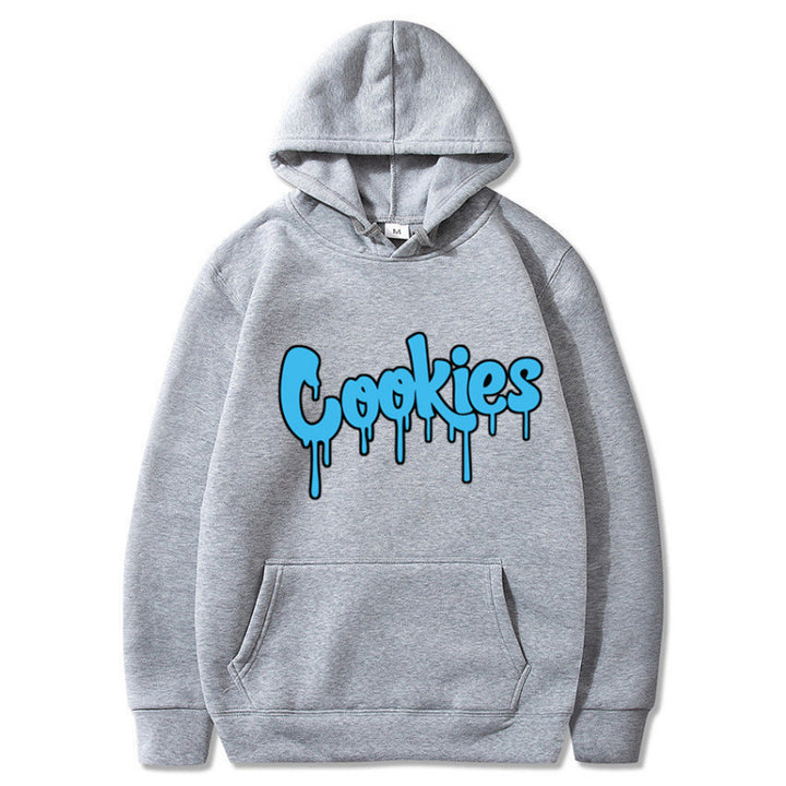 Kvinders hoodie sweatshirt med moderne grafisk print og komfortabel pasform Skovae