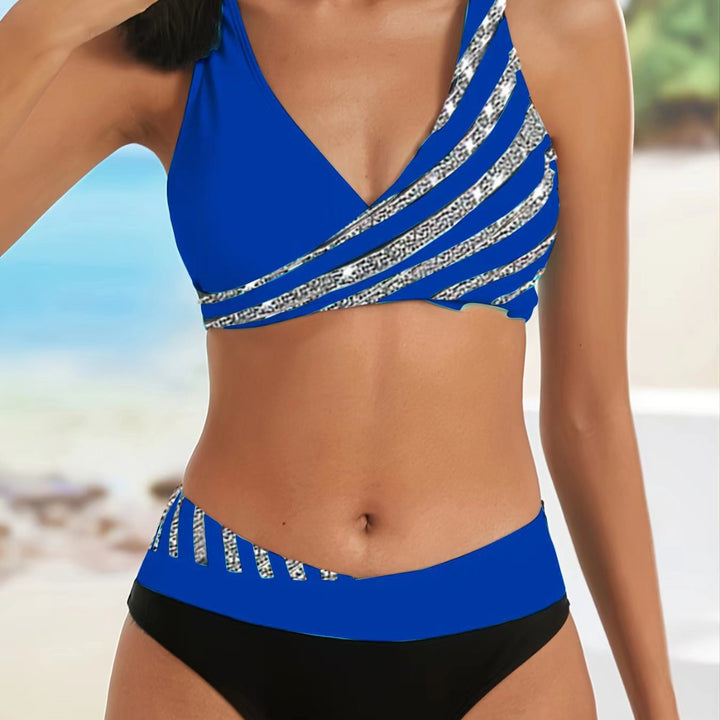 Dame bikini sæt med innovativ gradient skovæ