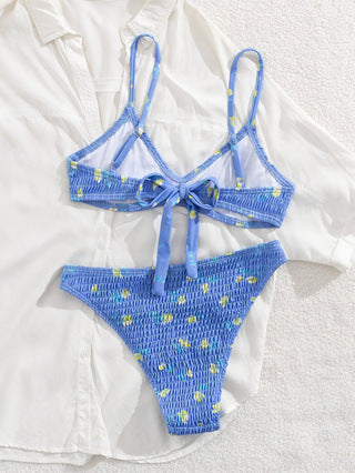 Dame Triangel-Bikini med legende knudedesign Skovae