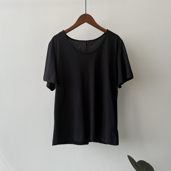 Dame luftig, oversized T-shirt lavet af bæredygtigt materiale Stilla