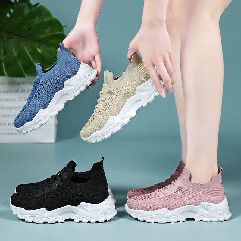 Dame Sporty Sneakers med åndbart overmateriale og fleksibel sål Stilla