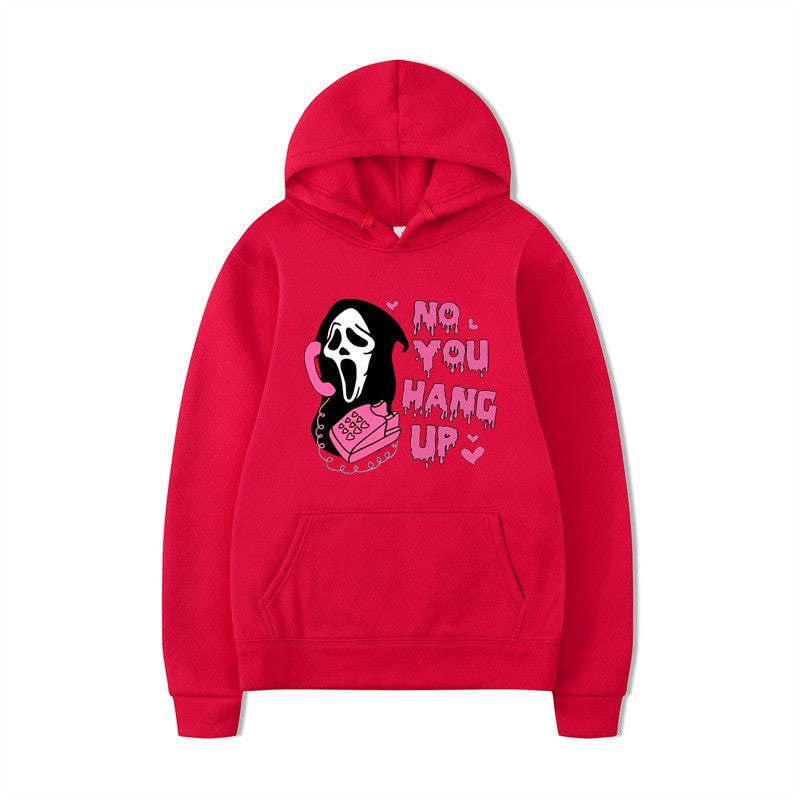 Kvindernes hoodie med kreativt popkulturmotiv Skovae