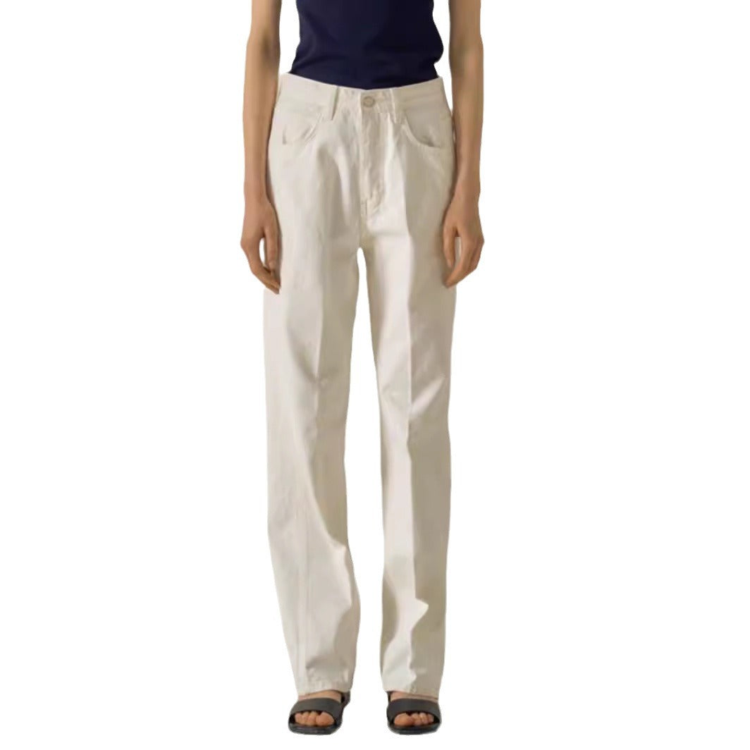 Dame High-Waist Jeans med klassisk snit og tidløst design Stilla