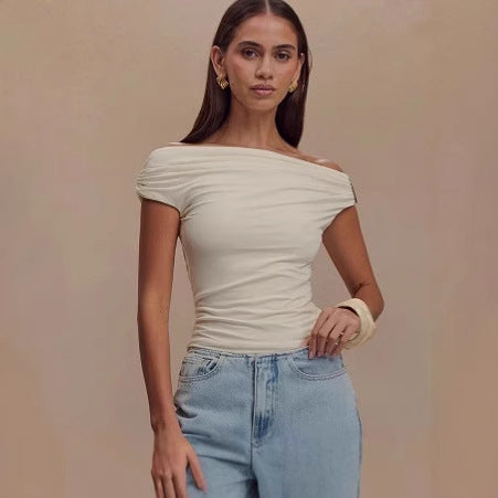 Femme Off-Shoulder Ruffle Top Stilla