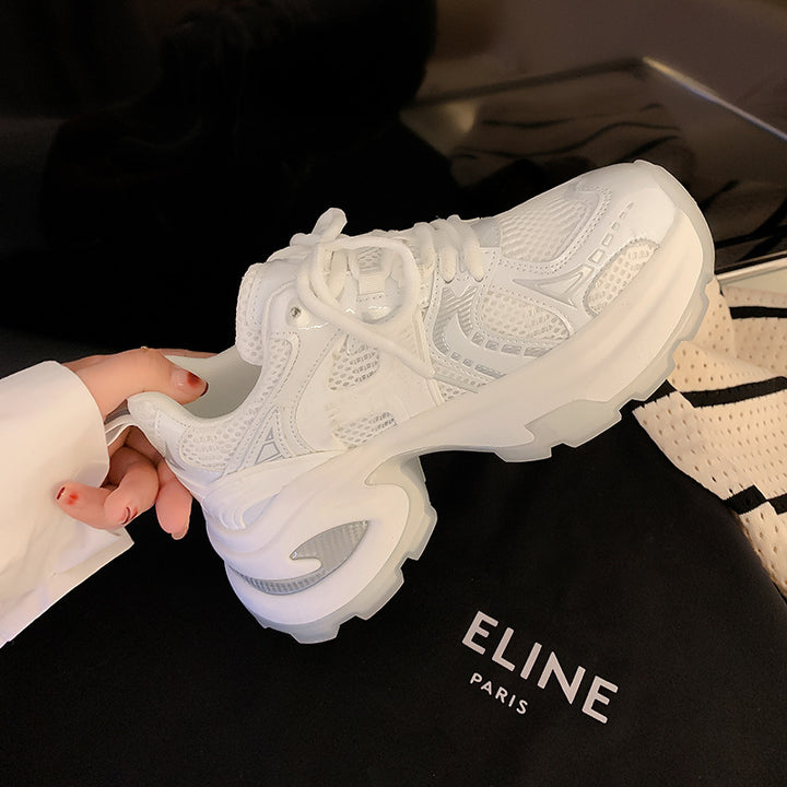 Dame Sporty Chunky Sneakers med åndbart mesh-overflade og robust profil Stilla
