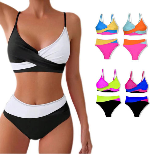 Damer Farverigt mønstrede sport-bikini Skovae