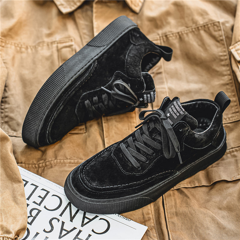 Femme Sålæder Fritids Sneaker Stilla