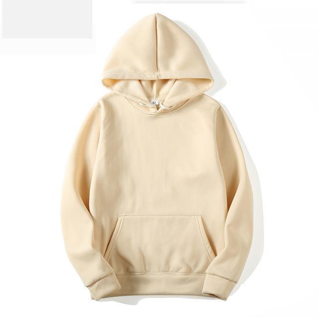 Dame hoodie med praktisk kænguru lomme og blødt inderfor Skovae