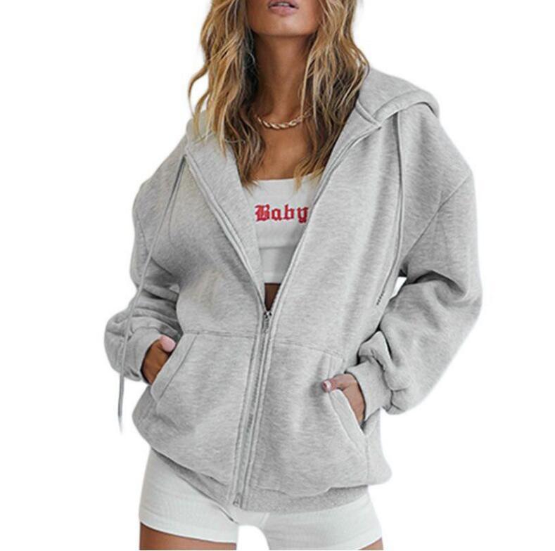 Kvinder Oversized Hoodie Jakke Skovae