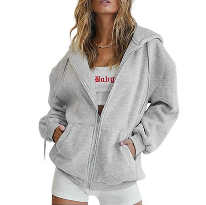 Kvinder Oversized Hoodie Jakke Skovae