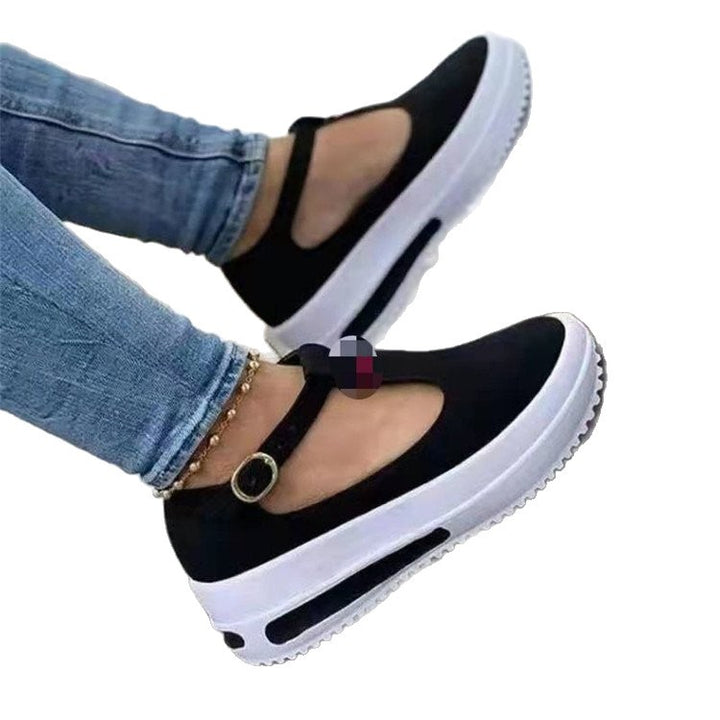 Dame Sporty Mary Jane sneakers med justerbar rem Stilla