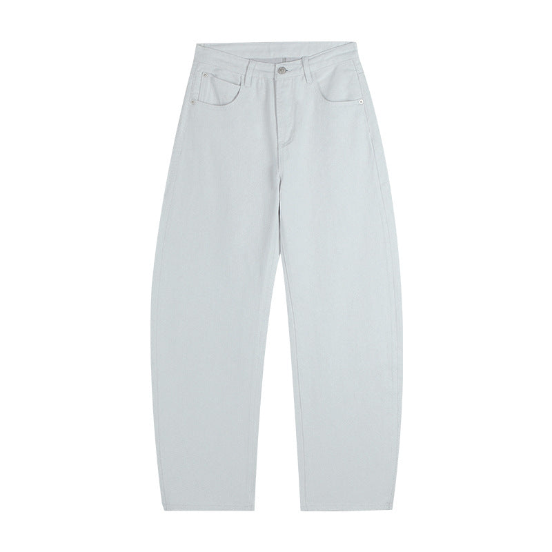 Dame Højtaljede Jeans i afslappet, løstsiddende stil Stilla