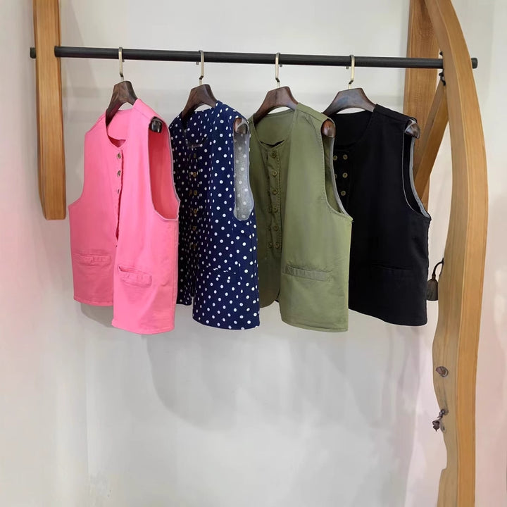 Femme Stilfulde Casual Vest Stilla
