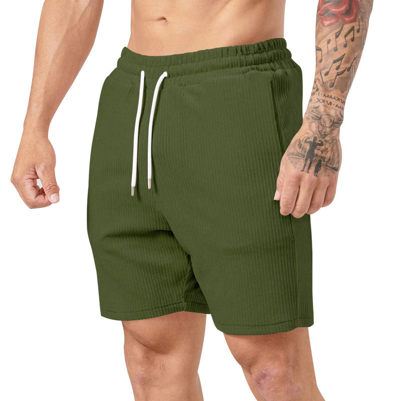 Herre fritidsshorts med elastisk talje og praktiske sidelommer Stilla