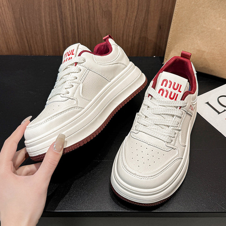 Dame mode Sneakers med stødabsorberende sål og åndbar overfladestruktur Stilla