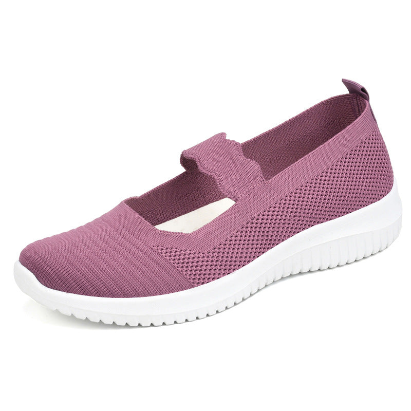 Femme åndbare Mary Jane Sneakers med fleksibel dæmpning Stilla