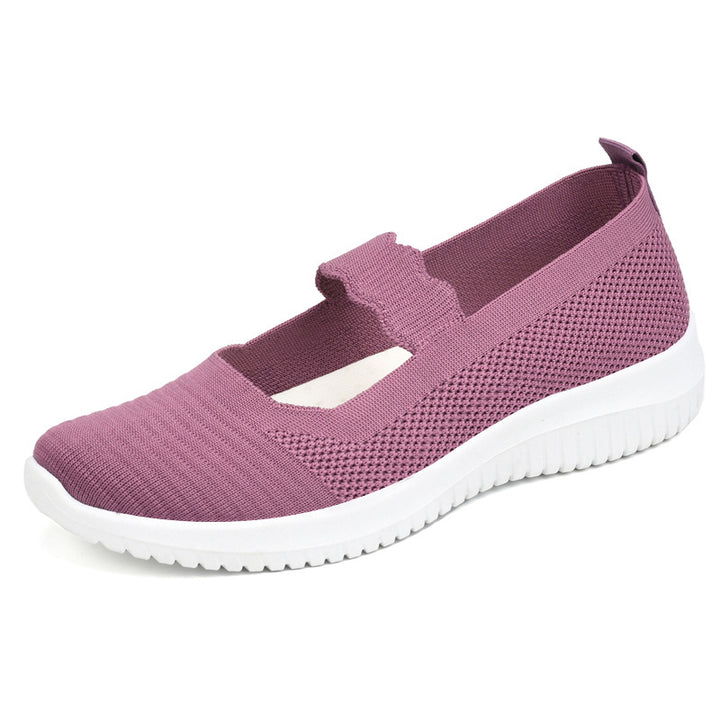 Femme åndbare Mary Jane Sneakers med fleksibel dæmpning Stilla