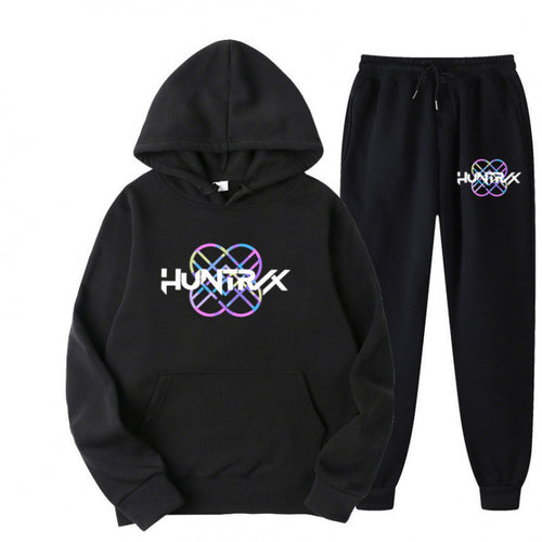 Dame tracksuit med moderne grafisk design og casual fit Skovae