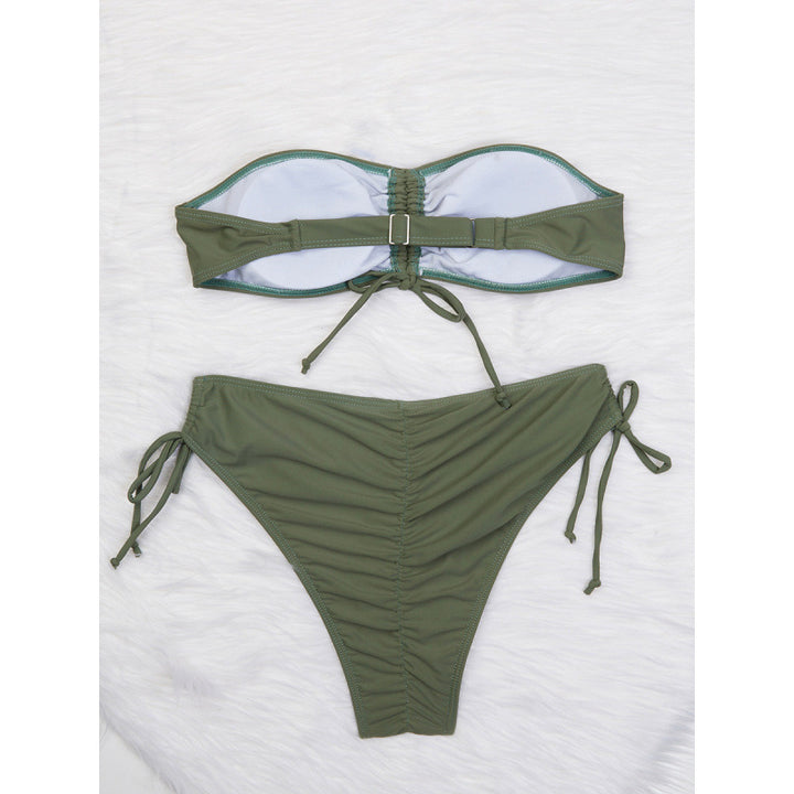 Dame Bandeau Bikini Sæt Stilla