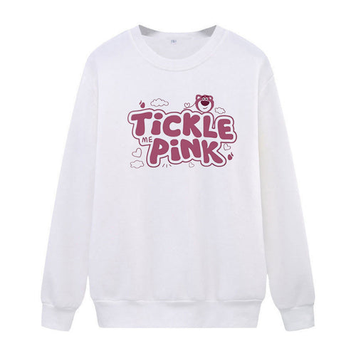 Kvinders sweatshirt i afslappet design med munter print Skovae
