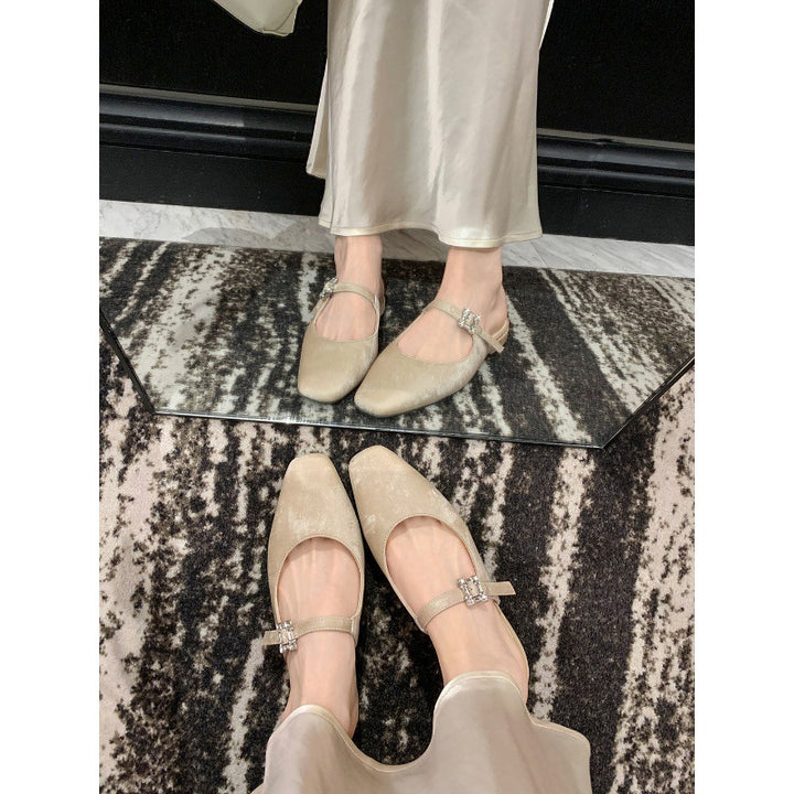 Dame Elegante Slipper med dekorativt spænde-detalje Stilla