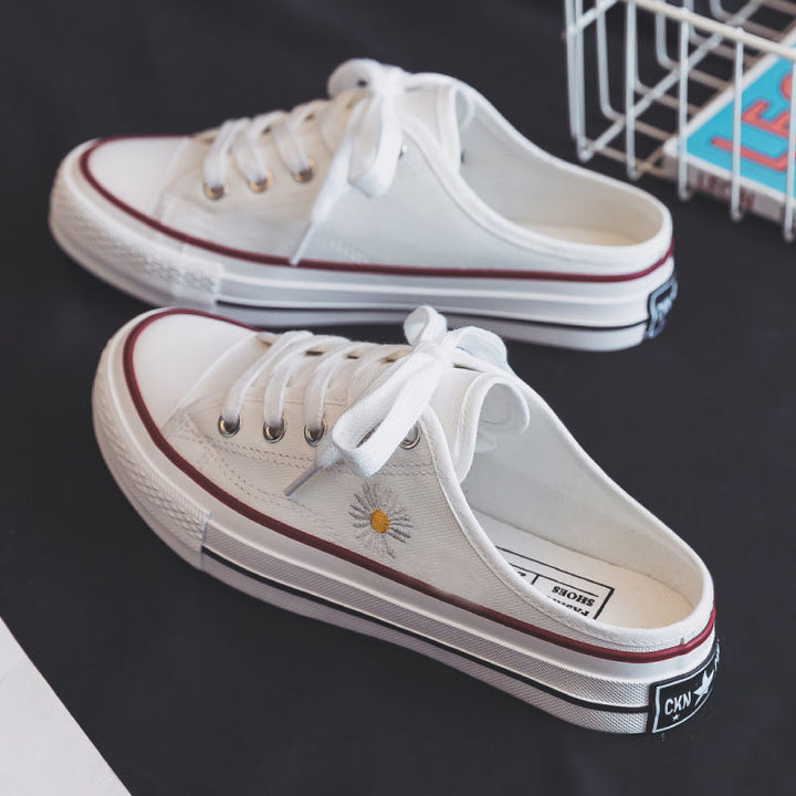 Dame fritids sneakers med åben hæl og afslappet stil Stilla