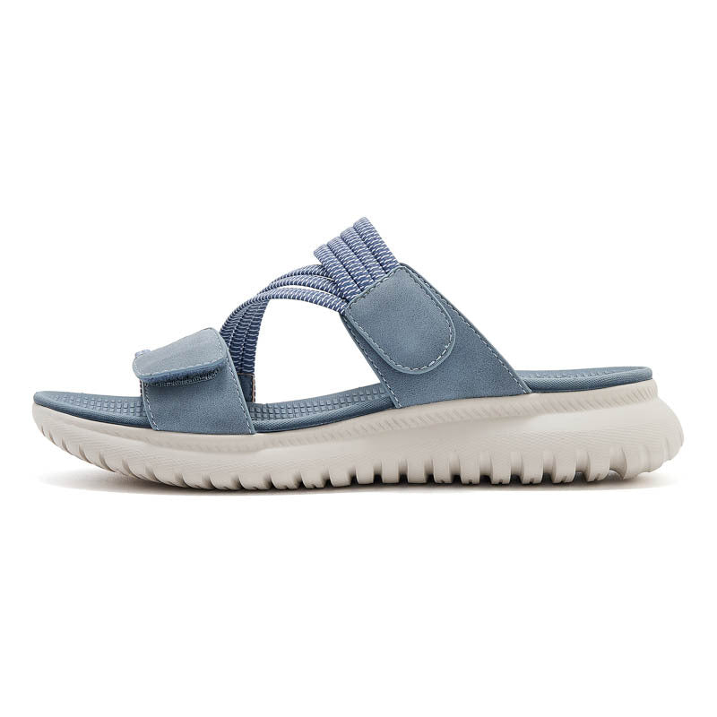 Dame Sporty Wellness-sandaler med fleksible stropper og støddæmpende sål Stilla