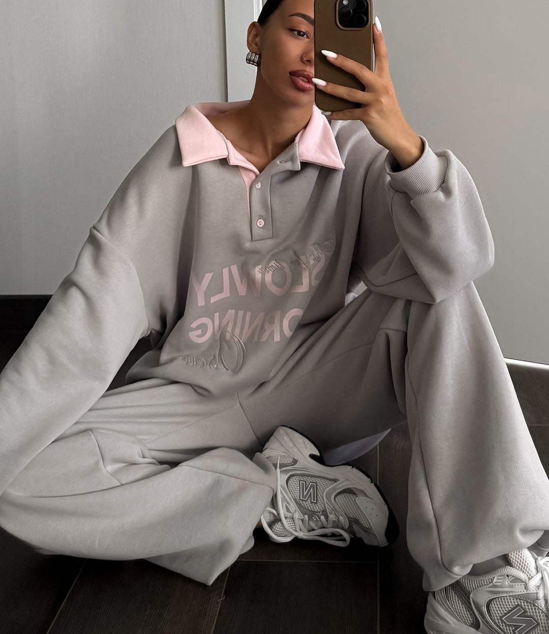 Kvinders Urban Lounge Sweatshirt med Casual Cut og Struktureret Krave Stilla