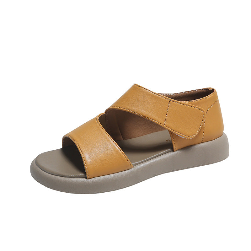 Dame komfortable sandaler med justerbar velcro og ergonomisk fodseng Stilla
