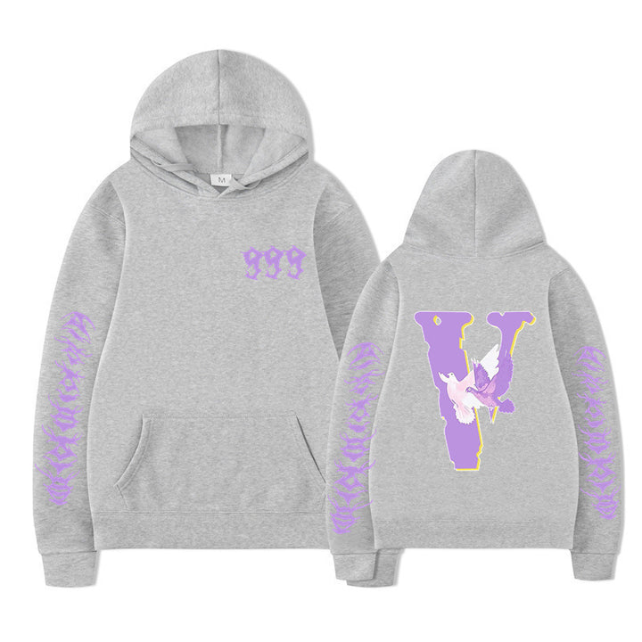 Kvinders hoodie sweatshirt med unikt design Skovae