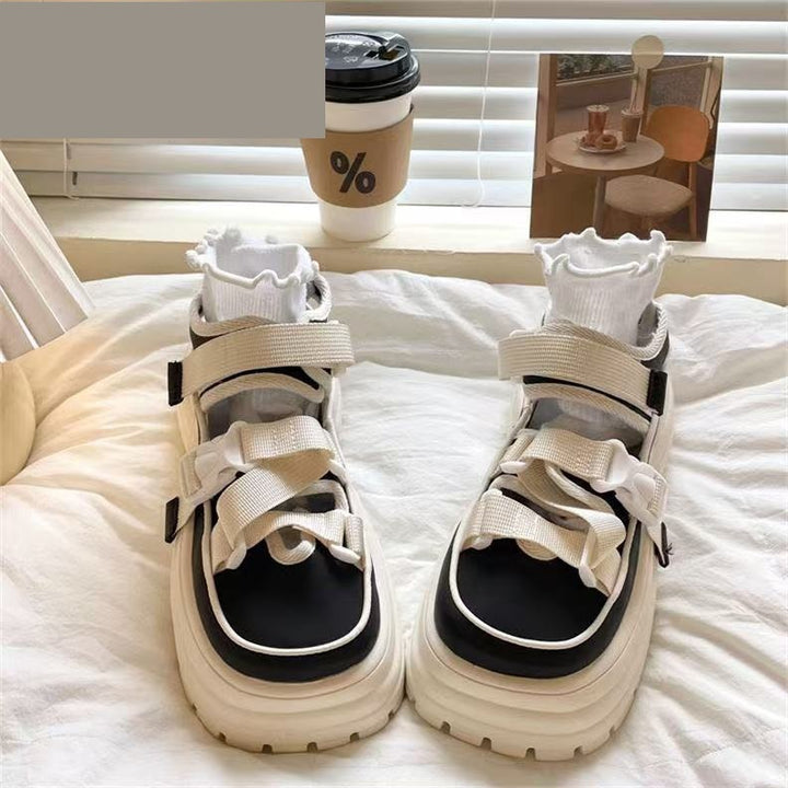 Dame Chunky Sneakers med åndbare meshinserts og justerbart remdesign Stilla