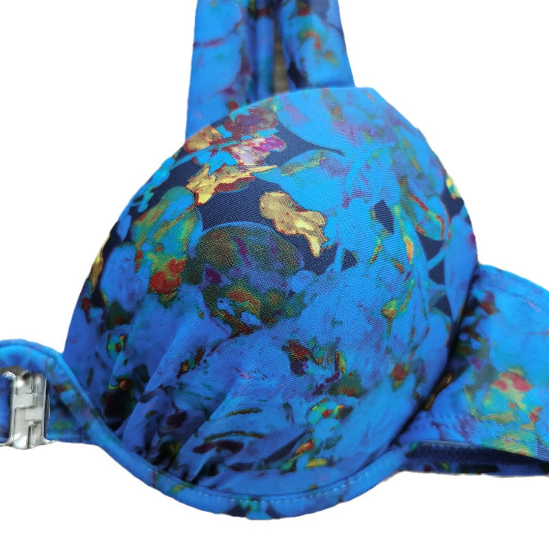 Dame bikini-sæt med elegant push-up-top og justerbare stropper Stilla