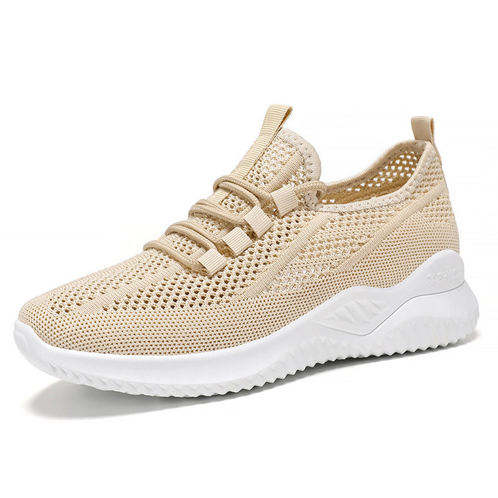 Dame Sporty Netløb Sneakers med elastisk snøresystem Stilla