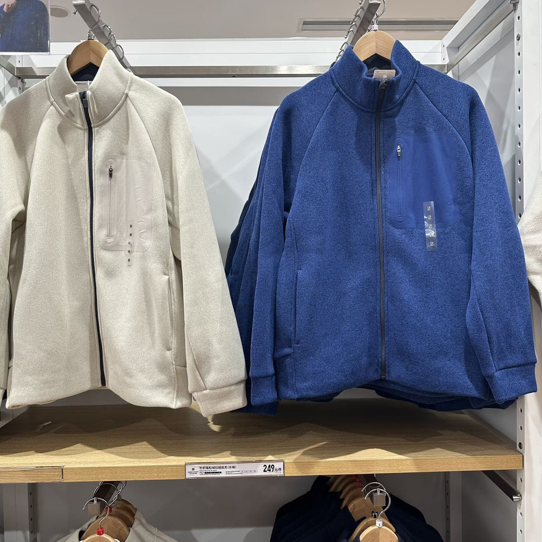 Kvinders sporty fleecejakke med innovativ lynlås Stilla