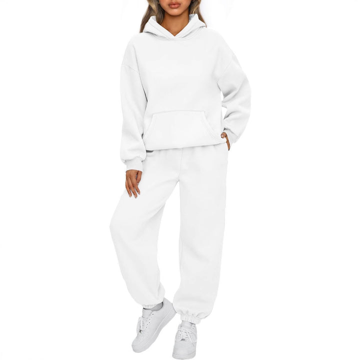 Kvinders hyggelige sweater og jogger sæt Skovae