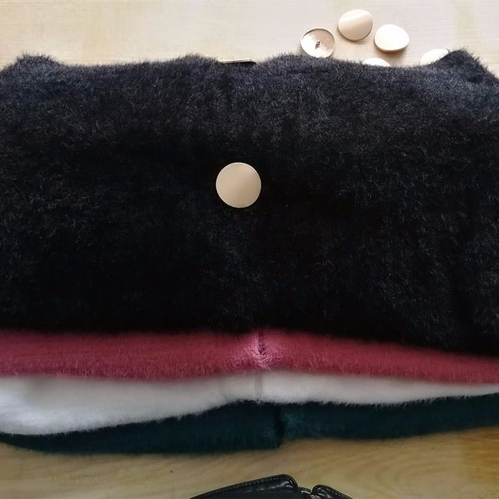 Kvinders Cozy Cardigan med Store Knapper Stilla