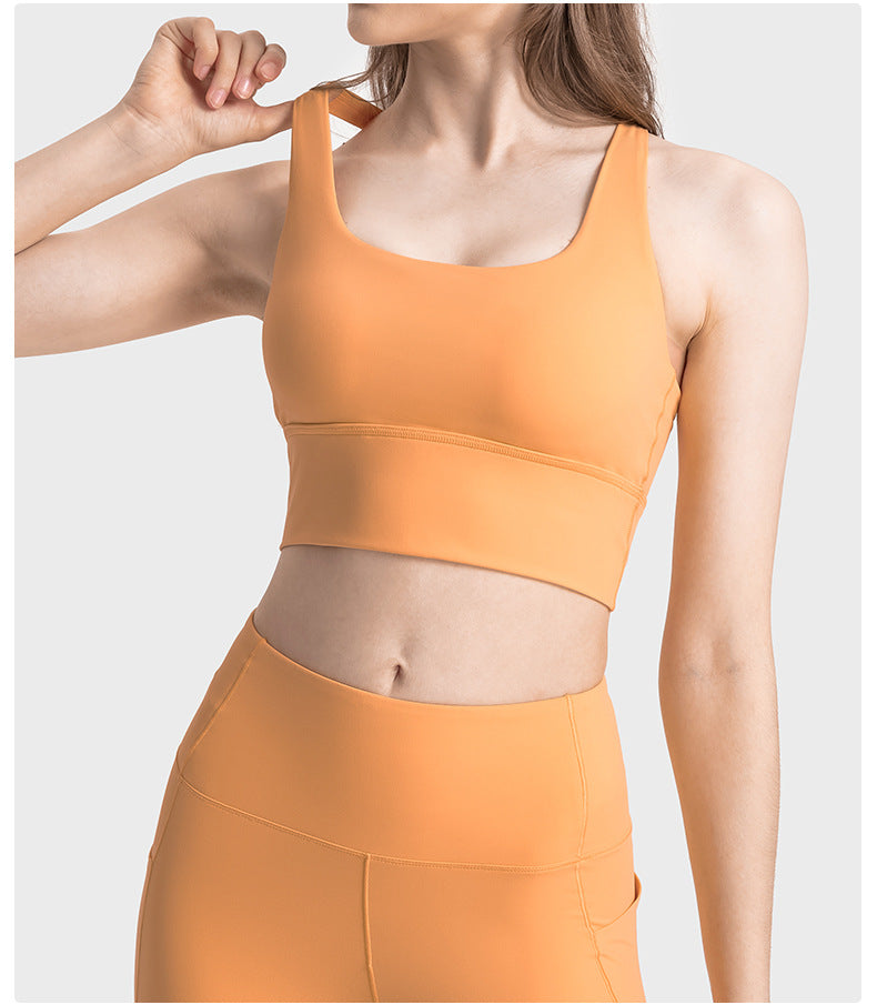 Stilla | Back Fixed Cup Sports Bra Medium Tenacity Yoga Pilates