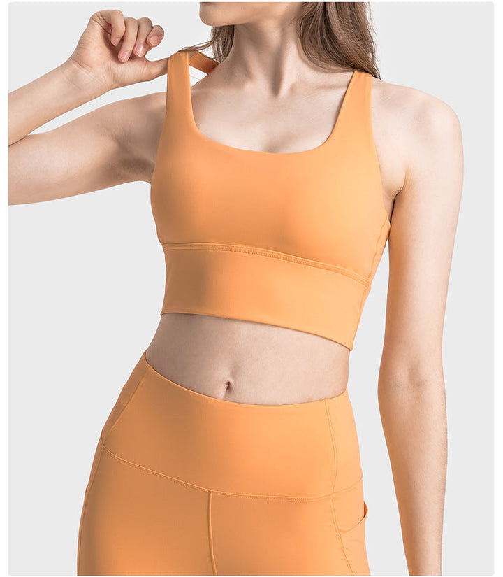 Stilla | Back Fixed Cup Sports Bra Medium Tenacity Yoga Pilates