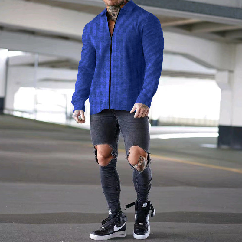 Herrer mode langærmet bluse Stilla