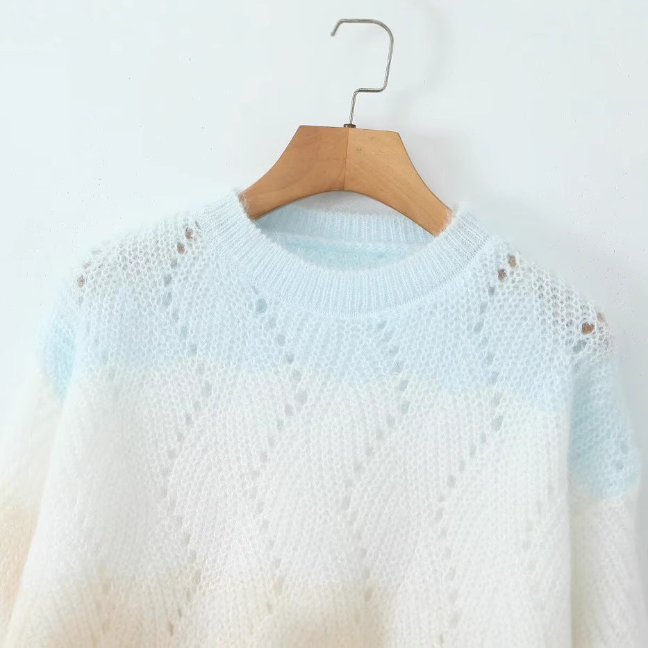 Kvinder Komfortabel Strik Sweater med Delikate Farver Stilla